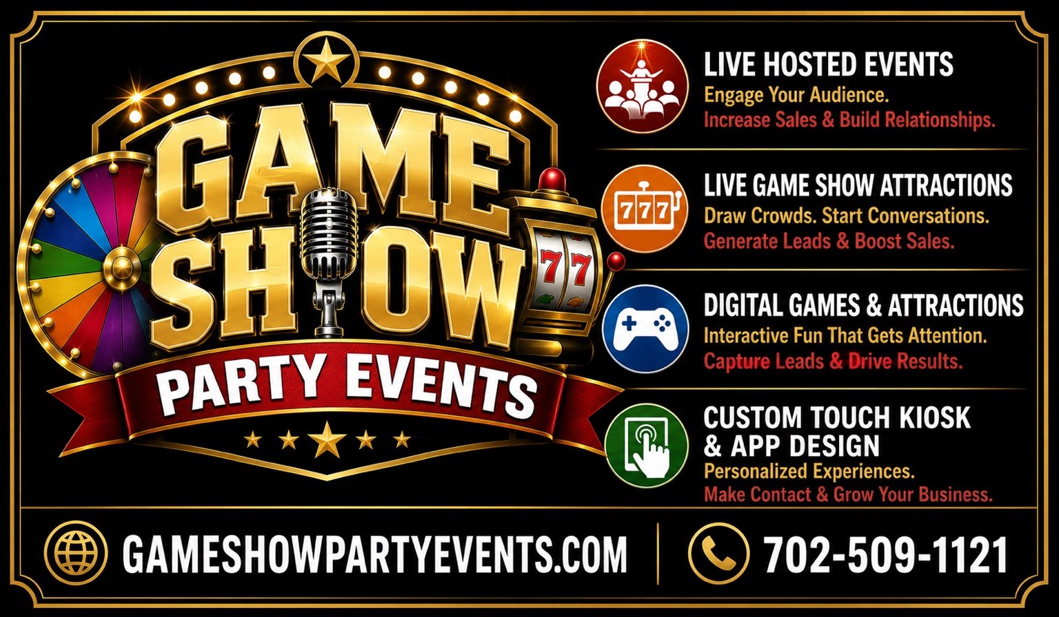 Game Show Party Events logo