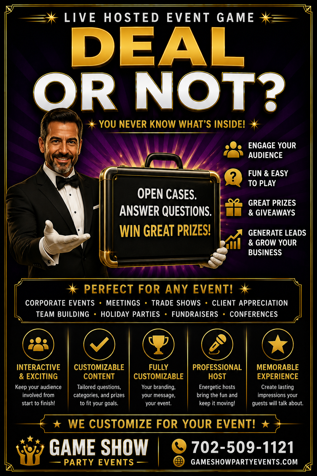 Deal Or Not? poster artwork