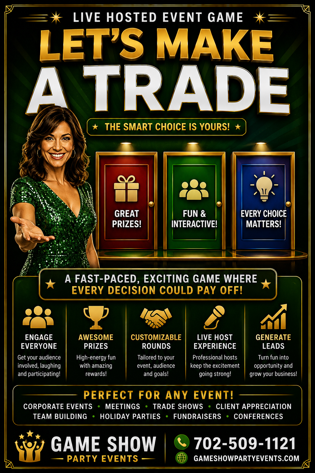 Let's Make A Trade poster artwork