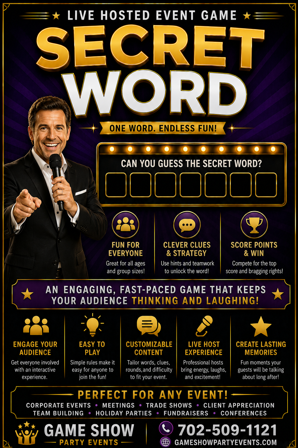 Secret Word poster artwork